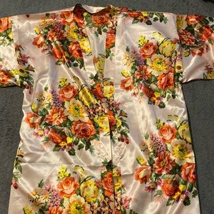 Floral robe